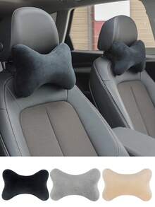 1 cái/2 cái Gối tựa đầu ô tô, gối ôm, đệm bảo vệ cổ, gối kê cổ ô tô, phụ kiện nội thất, gối ô tô, đệm ghế ô tô - Nhiều màu - Xem 3