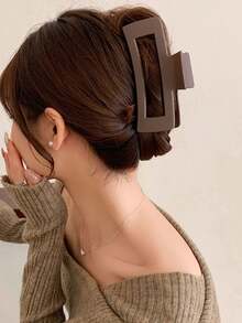 4 szt./1 szt. Minimalistyczne kwadratowe spinki do włosów, uniwersalne eleganckie spinki do codziennego upięć, odpowiednie na Dzień Matki, powrót do szkoły, Święto Dziękczynienia, Boże Narodzenie, Nowy Rok, Walentynki, karnawał, prezent świąteczny, jesienne akcesoria do włosów, jesienne spinki do włosów, modne spinki do włosów, zimowe, wakacyjne stroje damskie