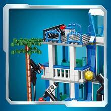 车站和监狱建筑玩具模型，城市特警教育积木玩具，礼物，万圣节和圣诞节礼物 - 彩色 - 查看 6