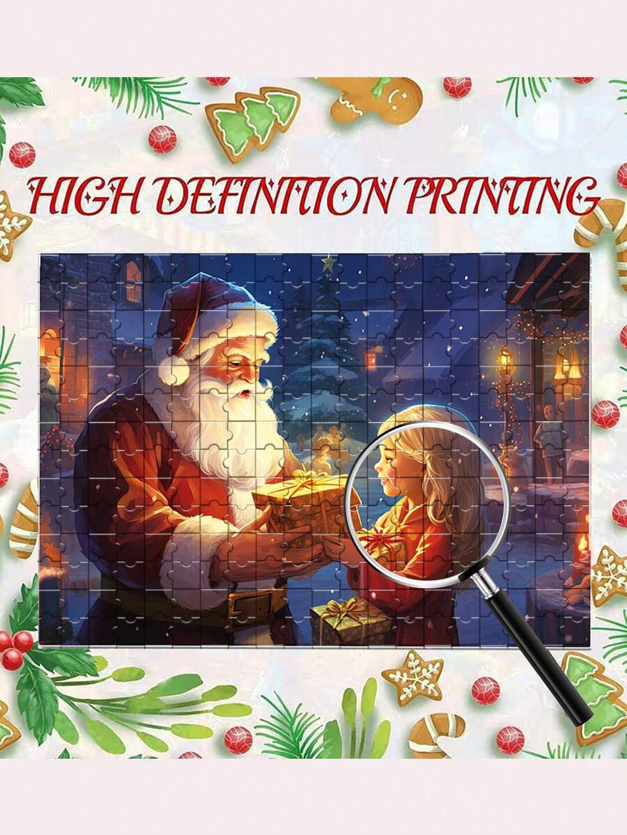 Christmas Puzzle Toys, Home Decoration Gift Toys, Suitable For Children Over 7 Years Old, Christmas Gifts, Birthday Gifts - Multicolor - View 1