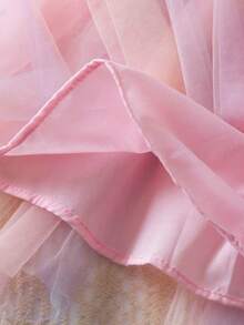 Baby Girl Butterfly Wings Dress For Girls Birthday Party Fairy Tulle Princess Toddler Sleevless Tutu Dresses - Pink - View 7