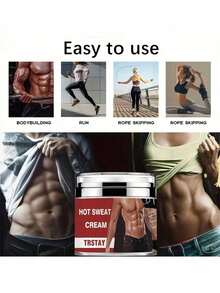 Fat Burning Body Cream For Dry Skin Long Lasting Hydration Enhanced Buttocks Elasticity Smoothness Youthful Appearance Moisture Balance Protection Relaxed Muscles Whitening - Multicolor - View 5