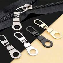 5pcs Zipper Slider Puller Instant Zipper Repair Kit Replacement ForBroken Buckle Travel Bag Suitcase Clothes Zipper Head