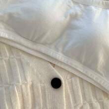 女童纯棉内衣固定杯文胸发育期初中生吊带小背心防凸点高中生女孩中大童短款裹胸运动