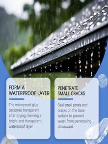 jakehoe 150g Pegamento transparente impermeable; Pegamento transparente impermeable; Se seca formando una capa impermeable clara y brillante, apto para uso doméstico e industrial, que satisface diversas necesidades.