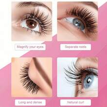 新款睫毛夹，电动睫毛夹带提拉功能，眉毛修剪器，USB充电二合一多功能加热睫毛夹 - 粉色 - 查看 5