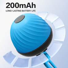 1pc ABS Dog Electric Waterproof Color Changing Jumping Ball Toy, Self-Entertaining, Chew Resistant, Pet Intelligent Automatic Walking Ball - Multicolor - View 7