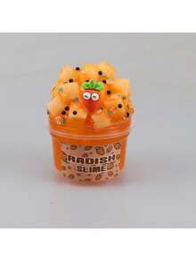 1 件超柔软黄油史莱姆，棒棒糖冰棒可爱迷人，派对礼品香味史莱姆，DIY 造型粘土史莱姆，适合各种节日和场合，男孩和女孩的圣诞礼物（颜色可能因批次而异），随机包含一些配件