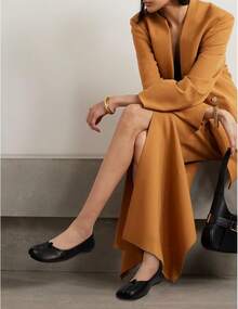 Tabi Ballet Flats Shoes For Women Rounde Toe Wide Width Split Toe Low Heel Flats Shoeshalloween - 米色 - 查看 10