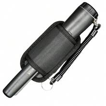 金属探测器指针定位器 - 100% 防水，橙色、黑色、绿色、蓝色 360 宝藏定位器探头，带腰带皮套，适合成人（3 种模式） - 黑色 - 查看 8