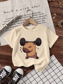 Young Boys T-Shirts - Albaricoque - View 4