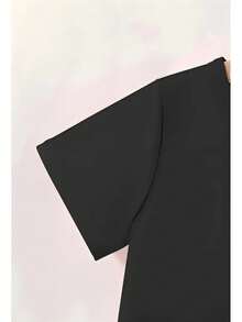 Super Soft T-Shirt With A Gorilla Tag Game Theme - Featuring A Vibrant Party Hat Gorilla And Eye-Catching Text Design, A Lightweight Summer Essential For Home - Perfect Birthday Gift With A Fun And Warm Design - 黑色 - 查看 4