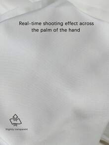 V-Neck Pocket Short Sleeve Top And Pocket Long Pants Pajama Set (Slightly Transparent) - White - View 10