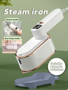 OBOVAY 2-In-1 Handheld Steam Iron/Garment Steamer/Portable Travel Steam Iron/Clothes Steamer - UK Plug(220-240V) - View 5