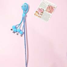 1 件/3 件蓝色仙女逗猫棒，耐用猫玩具，宠物猫互动用品 - 藍色 - 查看 4