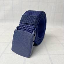 Thắt lưng nylon chống dị ứng Unisex - Khóa trơn, Nhiều màu (Đen, Xám, Xanh navy, Cà phê, Xanh lá cây, Kaki) | Thắt lưng siêu bền, không gây dị ứng, Thích hợp mặc thường ngày, trang trọng, ngoài trời và hàng ngày | Thắt lưng Unisex bền và thoải mái | Thích hợp đi học, đi làm, du lịch, thể thao, làm quà tặng Giáng sinh, Halloween | Khóa vuông, Dễ vệ sinh, Nhiều màu sắc phù hợp với mọi tông da sáng, Thắt lưng cỡ lớn - Khóa vuông - Xem 11