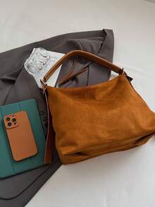 Bolso cruzado de moda para mujer, nuevo bolso de hombro de alta gama - Marrón - Ver 9