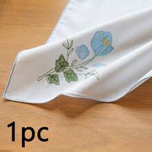1/4/6pcs Floral Classic Countryside Handkerchief Decorative Placemats