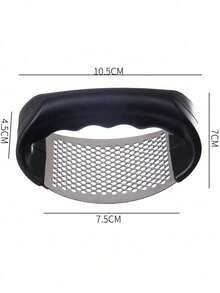 ماعجة ثوم يدوية من الفولاذ المقاوم للصدأ، أداة تقطيع وسحق متعددة الوظائف للمطبخ قطعة واحدة