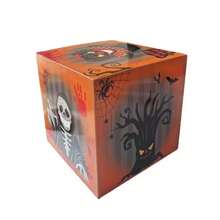 1pc Halloween Orange Balloon Box Set, Party Decor Pumpkin Ghost Festival Gathering Arrangement