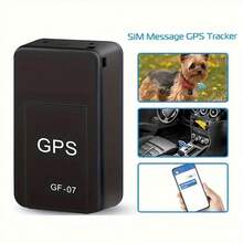 Intelligent Car Life Compact High Quality GPS Tracker - Global Coverage, Rechargeable Lithium Battery, USB Charging For Real-Time Location Tracking - All-Weather Protection For Cars, Luggage, Pets & Smooth Travel, GPS Tracker For Luggage, Pet Safety Monitor - Black - View 4