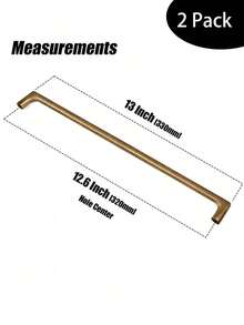 2/6/12pcs Vintage Copper Cabinet Handles/Knobs/Pulls, Metal Drawer Pulls For Bedroom And Kitchen Cabinets, Aluminum Antique Finish Painted Cabinet Hardware - Antique Brass - View 15