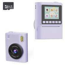 Máy ảnh trẻ em in ảnh ngay, Máy ảnh kỹ thuật số, Máy quay video kỹ thuật số cổ điển, Máy ảnh trẻ em in ảnh ngay, Đồ chơi làm quà tặng cho trẻ em Ngày thiếu nhi, Giáng sinh và sinh nhật - Nhiều màu - Xem 15