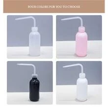 1Pc/2Pcs 150ml Tattoo Wash Bottle, Plastic Squeeze Washing Bottle Water Squirt Bottle Safety Rinse Bottle With Scale Labels Watering Tools For Tattoo Supplies - Multicolor - View 7