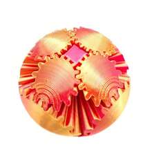 1个装 ADHD 齿轮球 3D 打印旋转球指尖玩具 - 齿轮球指尖球可缓解压力和焦虑 - 非常适合感官需求和手指锻炼 - 独特的家居和办公装饰，派对和创意礼物 - 彩色 - 查看 13