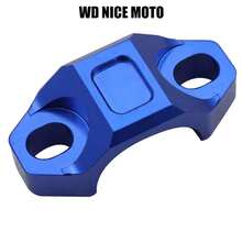 WD NICE MOTO Soporte fijo de freno delantero CNC, bloque de presión superior de aleación de aluminio para modificación de motocicletas, adecuado para motocicletas de campo a través KTM SX SX-F EXC EXC-F XC XC-F Embrague Manija Asiento Freno Fijo