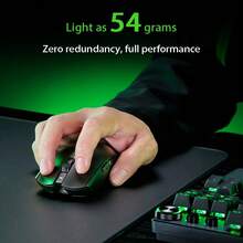 RAZER VIPER V3 PRO Wireless Mouse Lightweight Wireless Gaming Mouse Ergonomic Design 8000Hz Polling Rate Suitable For Grip And Finger Grip Black
