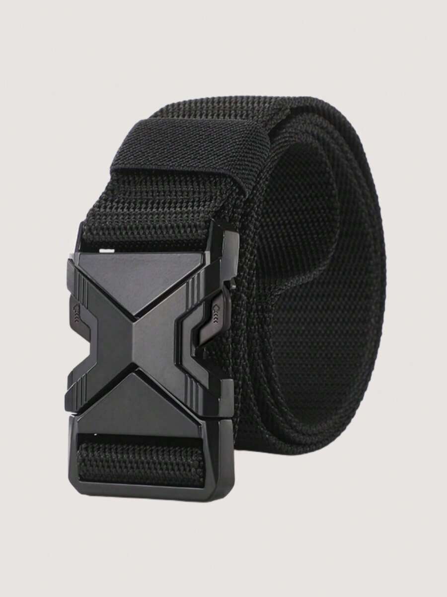 Quick Release Pluggable Buckle Sports Belt Breathable Men Belts For Men Pants Belt Men Bbelt Perfect For Outdoor Adventures