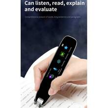 International Version Of The Intelligent Scanning Translation Pen, Multilingual Reading Pen Electronic Dictionary, System Language Supports 11 Language Settings, High-Definition Large Screen, Dual Microphone Noise Reduction, High-Speed Translation Can Freely Scan Various Materials, High-Precision Professional Intelligent Translation - Blue - View 6