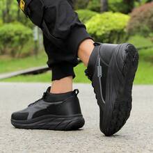 Men's Airy PU Ultra-Dense Breathable Mesh Leisure Shoes, EVA Soft Sole With Secondary Patch For Comfort And Shock Absorption | Looks Slimming When Worn, Lightweight | 'Cloud-Like' Feeling Sports Shoes | No Fatigue After Long Walks, Stylish And Versatile Street Style Shoes"