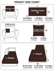 1件装 高弹力懒散沙发套 防宠物脏可水洗 适合居室装饰 简约分体沙发罩 四季防滑沙发全包防尘 (米色 70-90cm 单人座) - 米色 - 查看 7