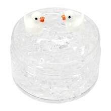 120ml Clear Beads Slime Kit With Duck Charms - Perfect Anti Stress Stretchy & Non-Sticky Crystal Slime Gift For Kids Teens, Ideal For Christmas Gifts Party Favors