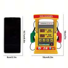 Kids Smart Gas Station Toy With Voice Guidance, Card Swipe & Interactive Counting System - Realistic Pretend Play Money & Fuel Pumps, Educational Car Refueling Playset, Role-Play Learning Game For Motor Skills Development - Multicolor - View 5