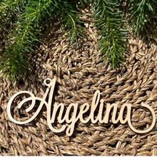 1pc/3pcs/5pcs Custom Acrylic/Wooden Christmas Ornament – Personalized Name Hanging Decoration With Festive Designs, Holiday Tree Decor, Wood Xmas Decor, Laser Cut Names, Bauble, Gift Tags, Your Logo, Home Gift Backdrop Name Sign, Christmas Decor Engraved