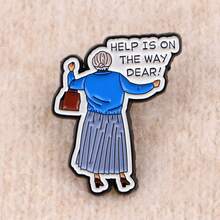 Enamel Pin Lapel Pins Badges On Backpack Women's Brooch Clothes Gift Jewelry Fashion Accessories - Black - View 4