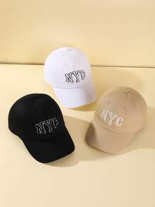 3 chiếc mũ bóng chày thêu NYC cho trẻ mới biết đi, mũ bóng chày bằng cotton, mũ có thể điều chỉnh, dành cho bé trai bé gái từ 1-2/2-8/9-12 tuổi, chạy bộ, tập luyện và hoạt động ngoài trời trong mọi mùa, kỳ nghỉ ở bãi biển - Thành phố New York - Xem 25