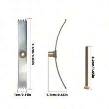 6 piezas/16 piezas/24 piezas Kit de herramientas de reparación de cajas eléctricas, Juego de tornillos y tuercas de reparación de cajas de conexiones tipo 86, Fijador universal para tomas y interruptores dañados