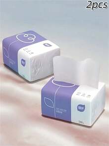 1/2/3/6片装便捷面巾纸，柔软舒适，加厚设计，纯木浆材质，适用于日常清洁、居家、旅行、商务、办公等场合，是家庭用品的理想之选。