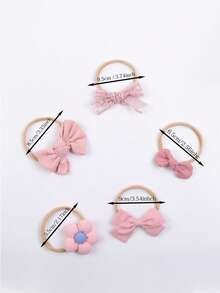 Baby Hair Accessories - Pink - View 4
