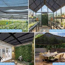 1pc Black Anti-UV HDPE Sunshade Net Garden Succulent Plant Shading Net Outdoor Sun Shade Net