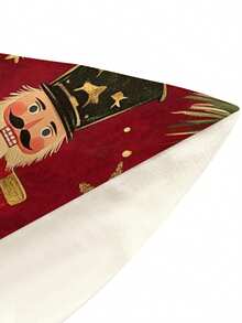 1 Caminho de Mesa Quebra-Nozes de Natal, Caminho de Mesa Decorativo de Natal, Caminho de Mesa com Tecido de Linho de Natal, Caminho de Mesa, Caminho de Mesa, 1 Caminho de Mesa, 4 Jogos Americanos, 1 Capa de Almofada, 3 Produtos Disponíveis, Decoração de Casa Sazonal, Artigos para Festas Internas/Externas, Decoração de Casa de Inverno, Decoração de Natal, Decoração de Quarto de Natal, Decoração de Festa de Natal - Multicolorido - Ver 6