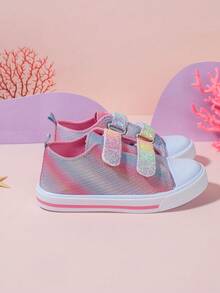 GENGASUN 1 szt. Dziewczęce, okrągłe, niskie, codzienne buty z nadrukiem w kreskówkowe wzory na wiosnę/jesień