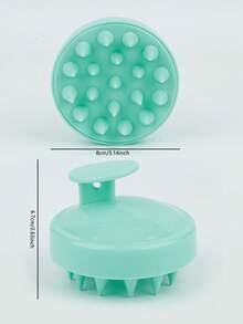 2/3 件头皮按摩器头发生长，男女成人，头皮清洗器洗发刷，硅胶发刷，头发按摩器头皮深层清洁去屑，头皮按摩工具。 - 彩色 - 查看 3