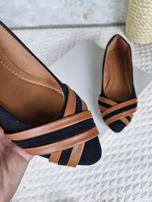 Women Flats - Black - View 3