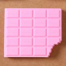 1pc Chocolate Bar Shaped Notebook - Scented, Matte Finish, Grid Pages, Creative Student Mini Memo Pad, Portable Notepad