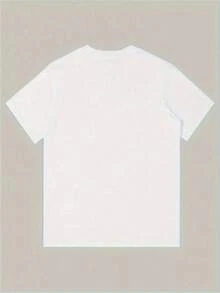 Camiseta de Profesora de Alfabeto Español para Mujeres - Camiseta Casual de Corte Holgado con Cuello Redondo y Estampado de Animales y Letras Coloridas, Perfecta para Atuendo Casual - Blanco - Ver 2